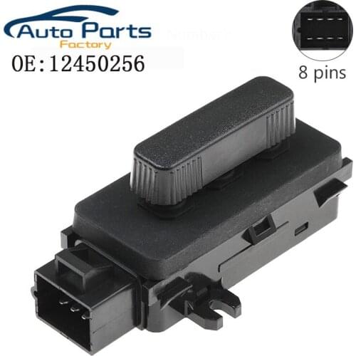 New 6 Way Power Seat Adjust Switch For Chevrolet Silverado Impala Monte Carlo GMC Sierra 12450256