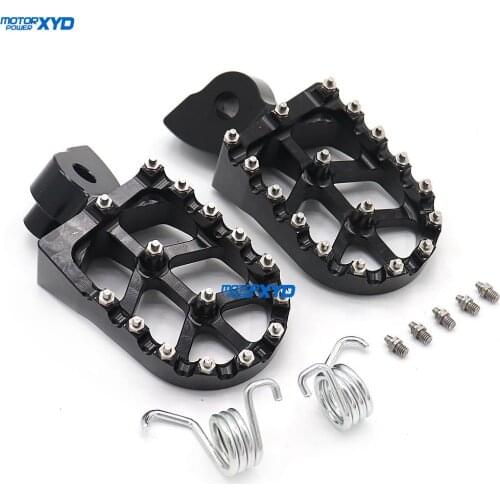 Motorcycle CNC Foot Pegs Rests Footrest Footpeg Pedals For YAMAHA YZ 85 125 250 YZ250F YZ426F YZ450F WR250F WR400F WR426F WR450F