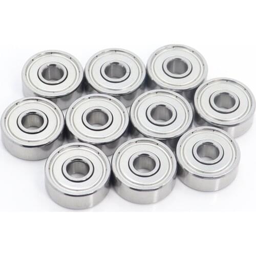 624ZZ Bearing ABEC-5 10PCS 4x13x5 mm Wire Cutting Machine Miniature 624-2Z Ball Bearings 624 ZZ EMQ Z3V3 Quality