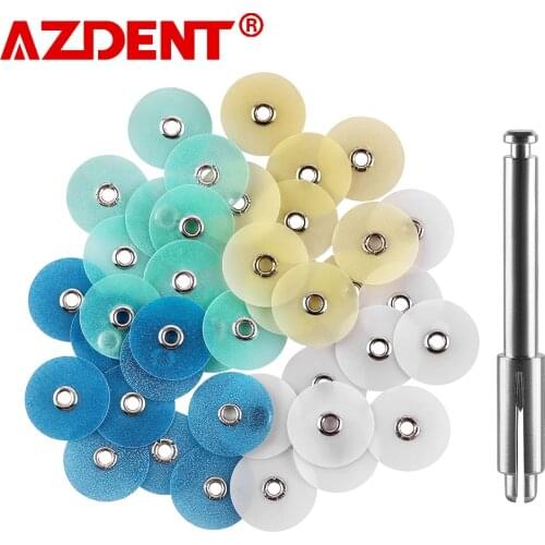 Dental Polishing Discs Gross Reduction Contouring Mandrel Stripes Set Dental Materials Teeth Whitening