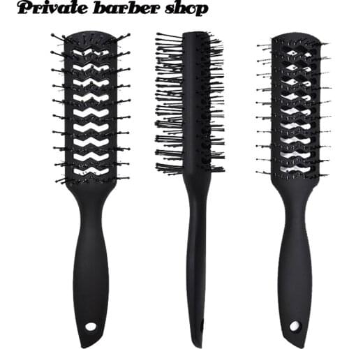 Home ladies special long hair large bending comb male fluffy style comb wide tooth smooth hair comb curly hair comb rib comb