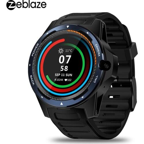 Zeblaze THOR 5 4G LTE Smart Watch Android 7.1.1 2GB+16GB 1.39" AMOLED Screen 454*454 Dual Chips 8.0MP Camera Smarttwatch GPS