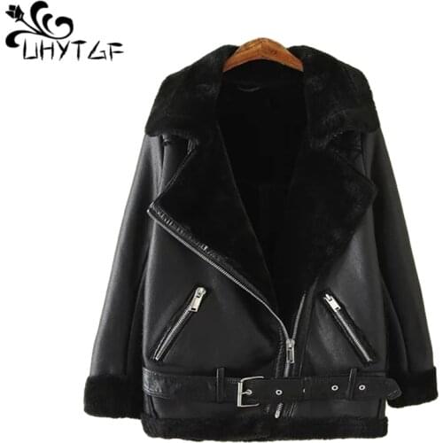 Женские дубленки UHYTGF China At AliExpress