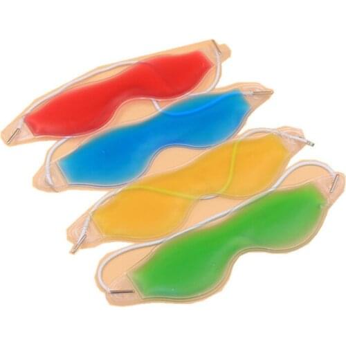 Gel Eye Mask Reusable Cold Cooling Soothing Relief Tired Eye Headache Fatigue Relaxing Pad Remove Dark Circles Eye Ice Bag 1pc