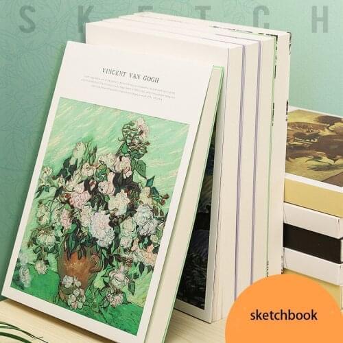 120 Sheets16K ThickArt Drawing Painting Book Blank Paper Child Doodle Art Color Lead School Office Stationery