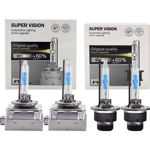 2PCS OEM Quality 35W 55W D1S D2S D3S D4S Car Xenon HID Lamp Bulbs 12V 5500K Metal Base With Coating Layer D1S D2S Auto Headlamp