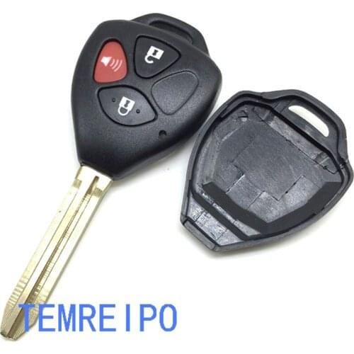 20pcs/lot 2+1 buttons remote key shell g chip key smart key programmer Entry Replacement keys for toyota camry