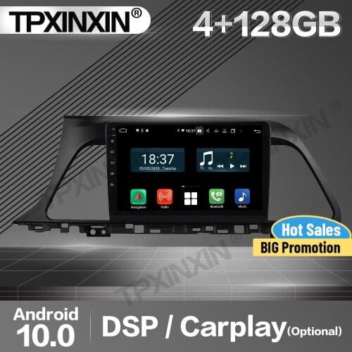 128G Carplay Car Radio 2 Din Stereo Receiver Android 10 For Hyundai Sonata 2015 2016 2017 GPS Navigation Player Audio Head Unit