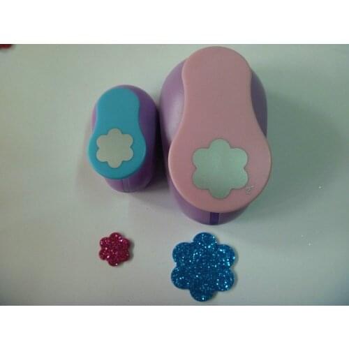Free shipping 2pcs (1 inch+2 inch) flower eva punch Craft Scrapbooking punch foam paper cutter eva foam maker paper punches