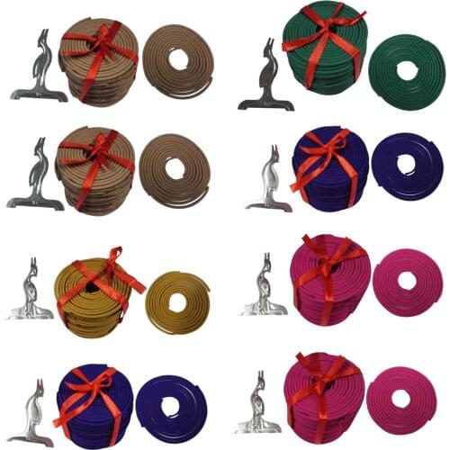 Box Of 60mm Natural Incense (180min) Spiral Coils Incense 8 Chooses Available