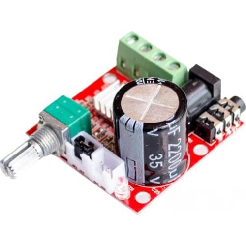 12V 10W + 10W Hi-Fi mini PAM8610 Audio Stereo Amplifier Board Module Class D Dual Channel amplifier board