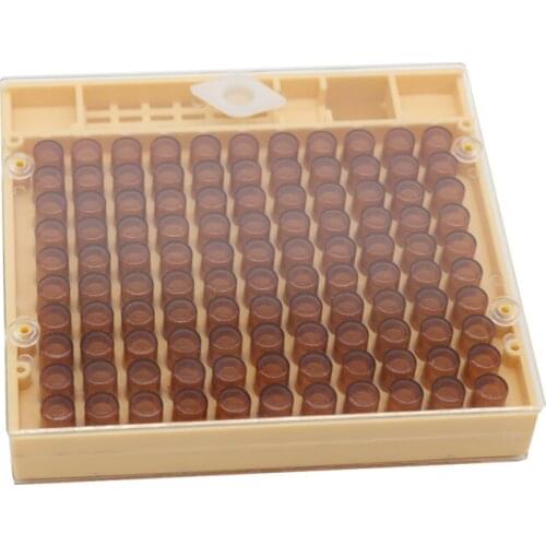 Beekeeping Queen Rearing Cupkit Box 110x Brown Cell CupsSystem Cupularve Tools Bee Keeper Tools Apiculture Supplier