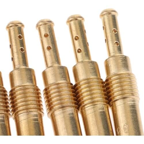 8Pcs Slow/Pilot Jet Needle Set For Motorcycle PWK Keihin OKO CVK 32-50