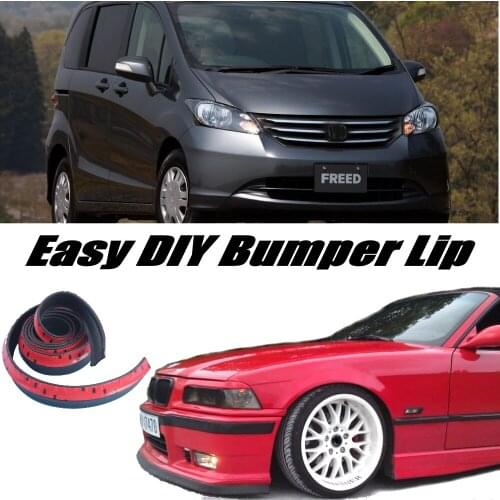 NOVOVISU For HONDA Freed Bumper Lip / Front Spoiler For Car Tuning / Body Kit + Strip Skirt