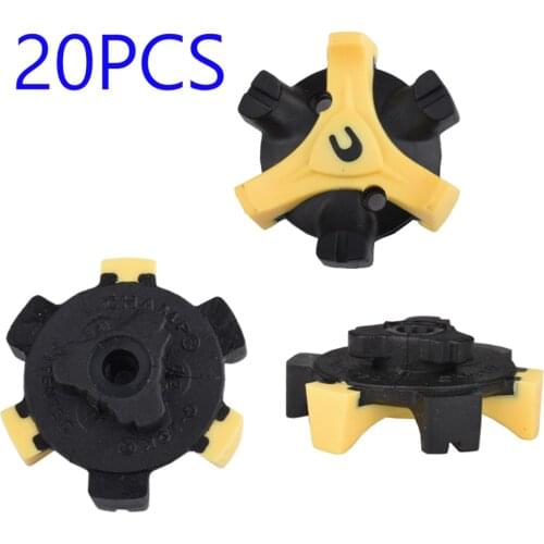 20pcs Golf Spike golf shoes soft Spikes Pins Fast Twist Shoe Spikes Replacement Set golf training aids