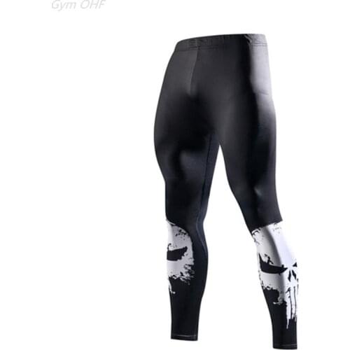 Tights Mens Compression Running Sports Mens 3D Printing Hot Sale Gym Fitness Jogging Pants Quick Dry Trousers Training Leggings