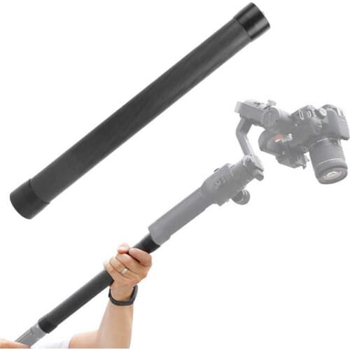 36cm Carbon Fiber Extension Pole Stick Gimbal Extension Rod with 1/4in Screw for Zhiyun/Feiyutech/DJI Stabilizer Accessories