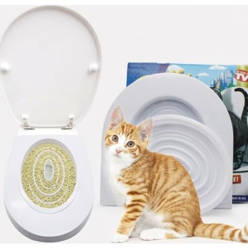Pet Toilet Trainer Puppy Cat Toilet Litter Trainer Cats Clean Training Toilet Supplies Pet Supplies Cat Toilet Training Device