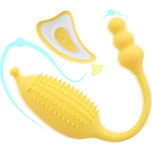 G-spot Breast Massage Vibrator Wireless Remote Control Vagina Stimulation Clitoral Vibrator Multifunctional Vibrating Egg