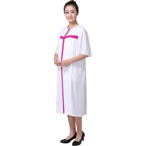 Unisex choir dress Gown robe Chasuble Priest vestment Summer Sing Gown European Standard Quality Christian Choir church Clothing