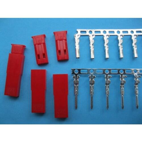 1000 Set JST 2 Pin Housing and Pin Connector Female & Male