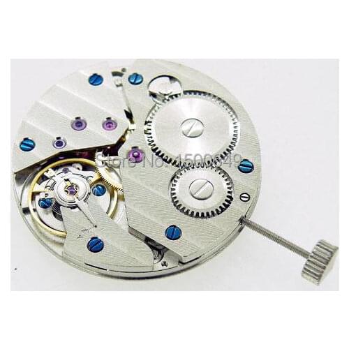 17 Jewels 6497 Hand winding Mechanical Movement For Parnis mens watch P29