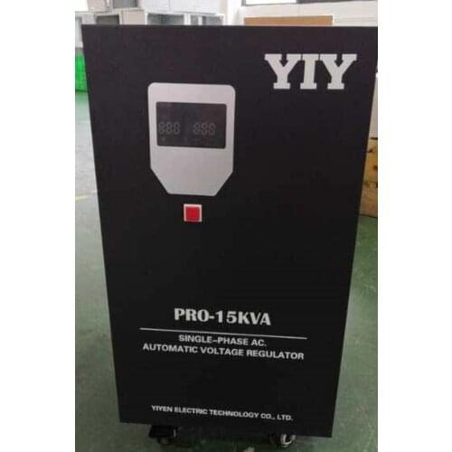 SVC-15KVA AC220V Automatic Voltage Regulator Stabilizer/Wide Input Voltage Range/Monophasic/Servo Type Motor/In Stock No Waiting