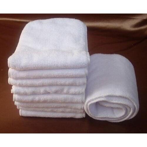 Free Shipping Baby Cloth Diapers inserts Microfiber 4 layers Reusable microfiber Baby Cloth Diaper Nappies inserts Free 800pcs