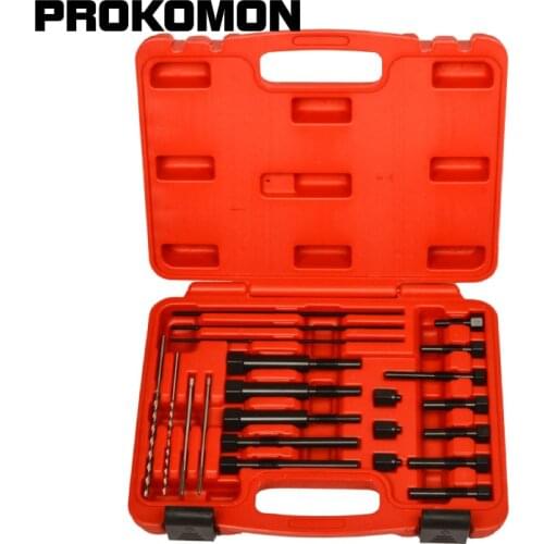 Glow Plug Electrodes Removal Extracting M8 X 1.0 M10 X 1.0 M10 X 1.25 Glow Plug Repair Tools Set