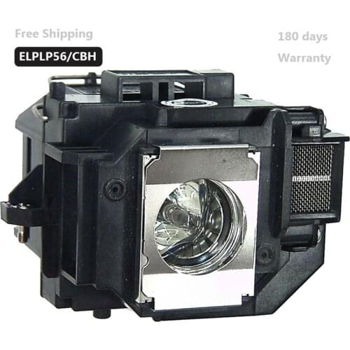 Geying Hot Sale Compatible Lamp Projector Bulb with Module ELPLP56/V13H010L56 200W for EH-DM3 / MovieMate 60 / MovieMate 62