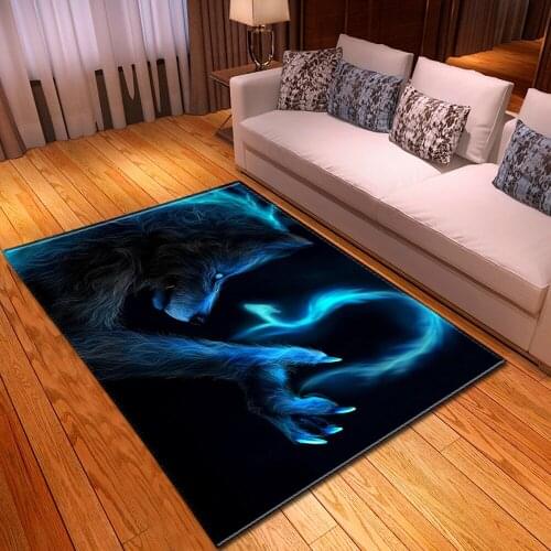 Skull Carpet Bedroom Dining Room Floor Mat Door Mat Bathroom Non-slip Mat Bathroom Absorbent Pad Custom