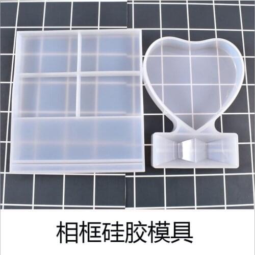 Love heart photo frame DIY Resin Decorative Craft Jewelry Making Mold Silicone Mould epoxy resin mold for jewelry