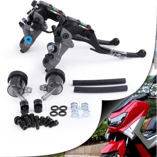 Motorcycle Brake Master Cylinder Cable Clutch Radial Brake Pump 22mm Universal for Honda Yamaha Kawasaki