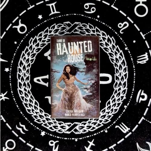 Tarot of the Haunted House Cards Deck Entertainment Board Game 78Pcs