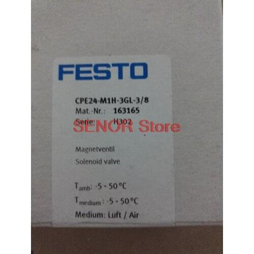 New original solenoid valve CPE24-M1H-3GL-3 8 163165