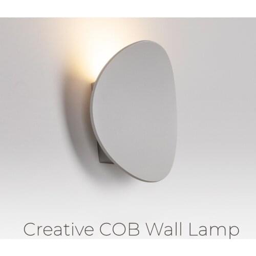 Modern Waterproof IP65 LED Wall Lamp Creative Moon Outdoor Indoor COB Sconce Bedroom Corridor Garden Stair Wall Lights AC85-265V
