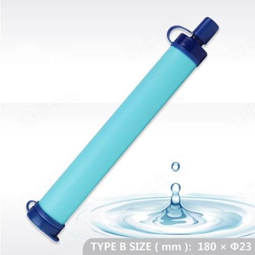 Outdoor Water Portable Water Purifier Camping Hiking Survival First Aid Purifier Filter