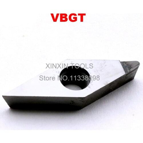 VBGT110302 VBGT110304 VBGT 160402 160404 160408 PCD CBN Diamond Cubic boron nitride Inserts Milling Turning Tool CNC Lathe Tools