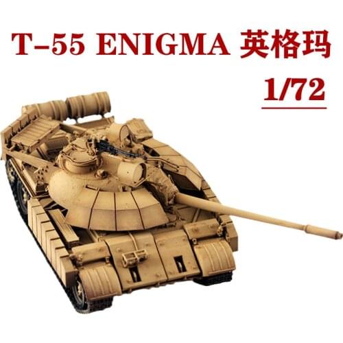 1:72 Scale T55 Iraqi T-55 Ingmar Main Battle Tank Heavy Tank Model Toys Resin Diecast & Toy Vehicle Models For Collectible Gift