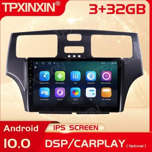 2 Din Carplay Android Radio Receiver Multimedia For Lexus ES250 ES300 ES330 2001 2002 2003 2004 2005 2006 GPS Recorder Head Unit