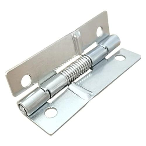 20PCS Hidden Spring 90 Degree Positioning Automatic Opening And Closing Rear Hinge 2 Inch Stainless Steel Spring Hinge