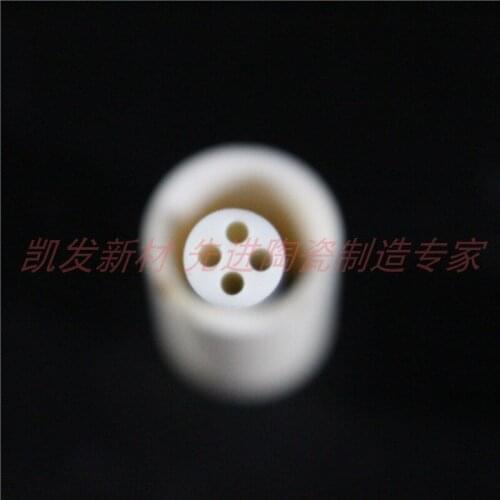 99% alumina tube for four-hole/ outer diameter 2mm inner hole 0.2mm length 250mm