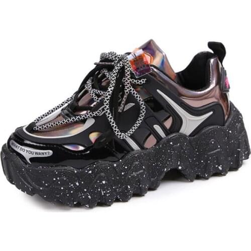 Designers Chunky Sneakers INS Fashion Women Platform Casual Shoes Brand Woman Sports Sneakers Trainers Women Old Dad Shoes