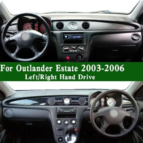 Fits Mitsubishi Outlander I Estate SE LS CU_W Turbo-R MIVEC 2003 2004 2005 2006 Dashmat Dashboard Cover Pad Dash Mat Carpet