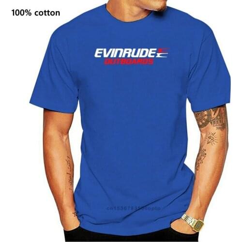 Evinrude Outboard E-TEC Motors Engines Evinrude US Black T-Shirt S-5XL