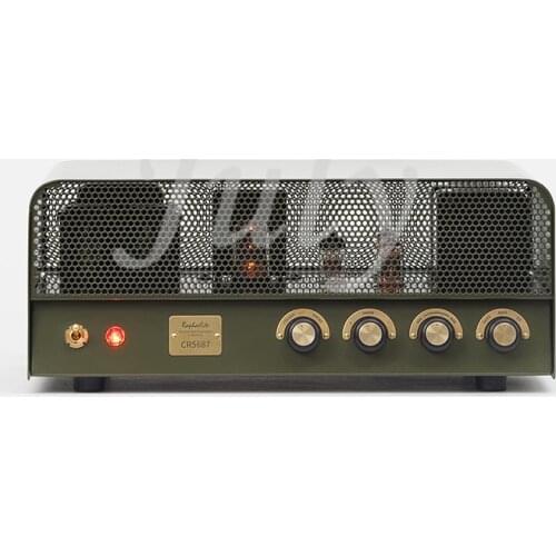 New Raphaelite CR5687 tube preamp + amp hifi amplifier, custom retro, frequency response: 15Hz-45KHz±1dB