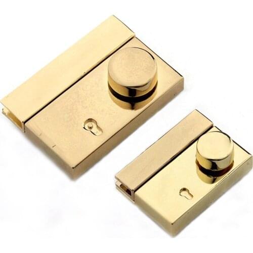 1pcs Metal Push Lock Rectangle Fashion Switch Lock For DIY Handbag Bag Purse Luggage Hardware Closure Bag Parts Accessories