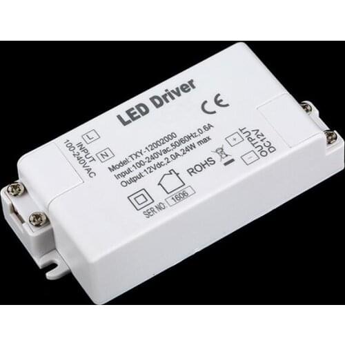 New 10 pieces AC 100-240V to DC 12V SMD LED Driver Power Transformer for MR11/G4/MR16/GU5.3 Light Bulbs 24W