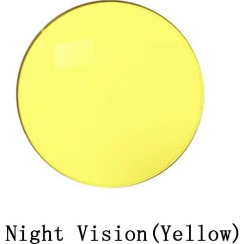 Myopia Astigmatic Optical Prescription Sunglasses Lens For Women Men Custom Sunglasses Gray/Night Vision/Gradient Red Tea Lens