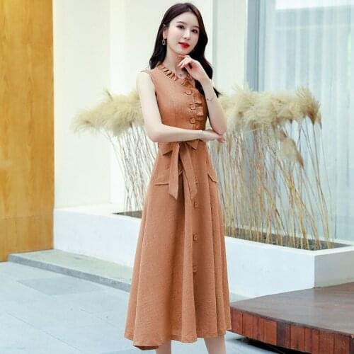 Офисные летние платья OEING China At AliExpress